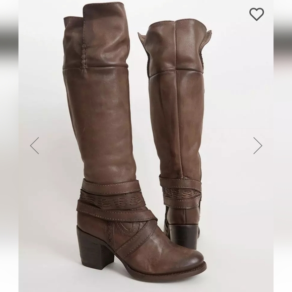 Freebird cabel tall boots sz8 - Picture 1 of 12